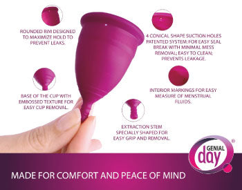 Menstruatiecup maat L
